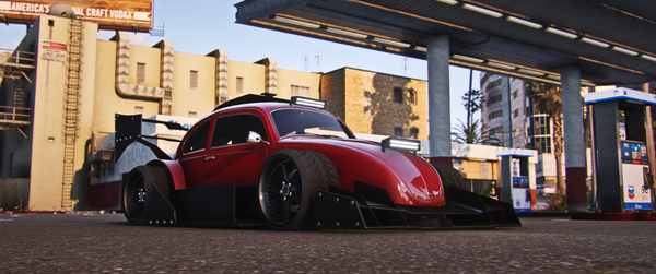 Lore Friendly BF Weevil F1 FiveM Mod Full Exterior View