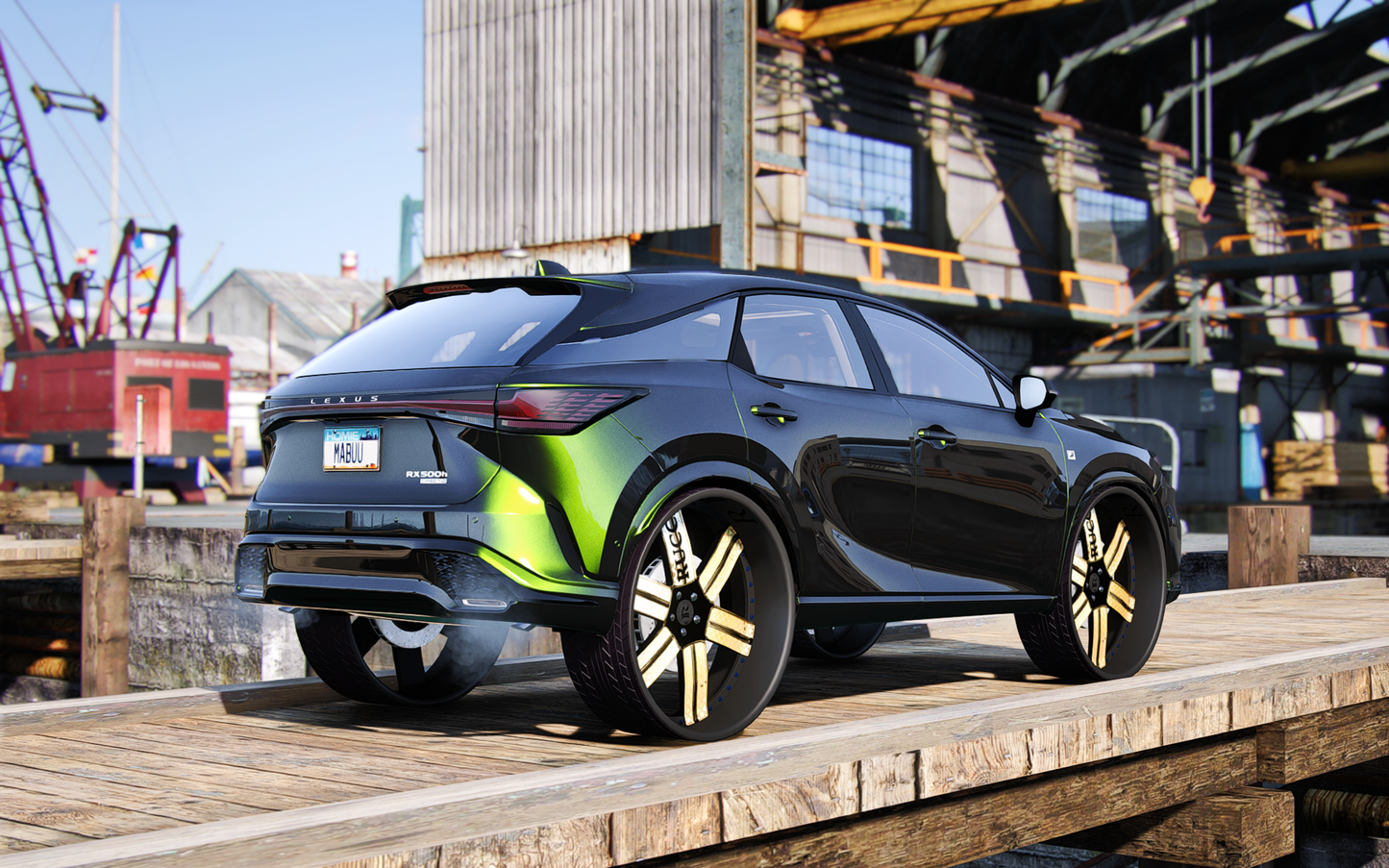 Lexus RX 2024 Rucci Gucci Donk