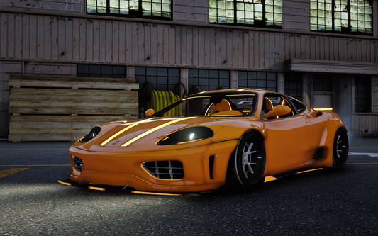 Liberty Walk Ferrari 360 [Dinamic Lights]