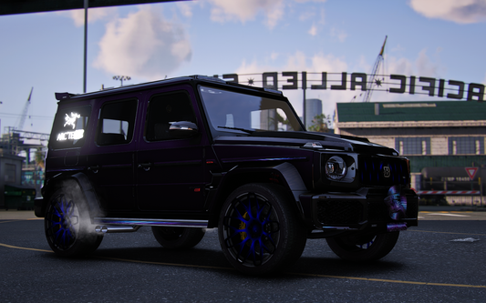 Mercedes Brabus G800 Shark [Dinamic Lights]