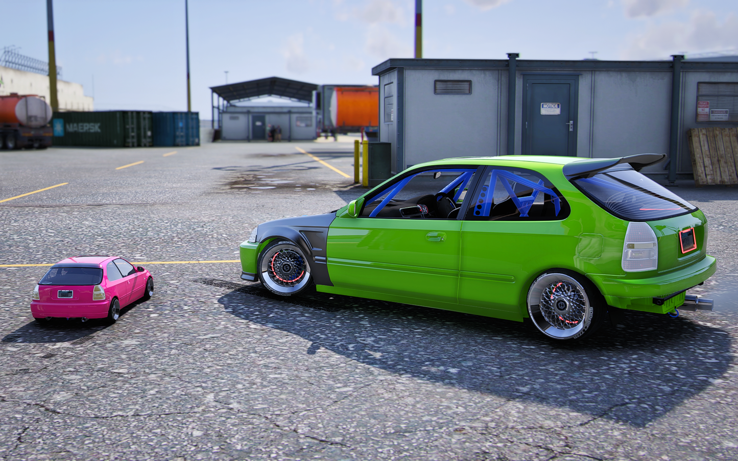 (Debadged) Honda Civic EK9 TCR + RC