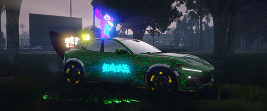 Ferrari Purosangue Stitch 3D [Dinamic Lights]