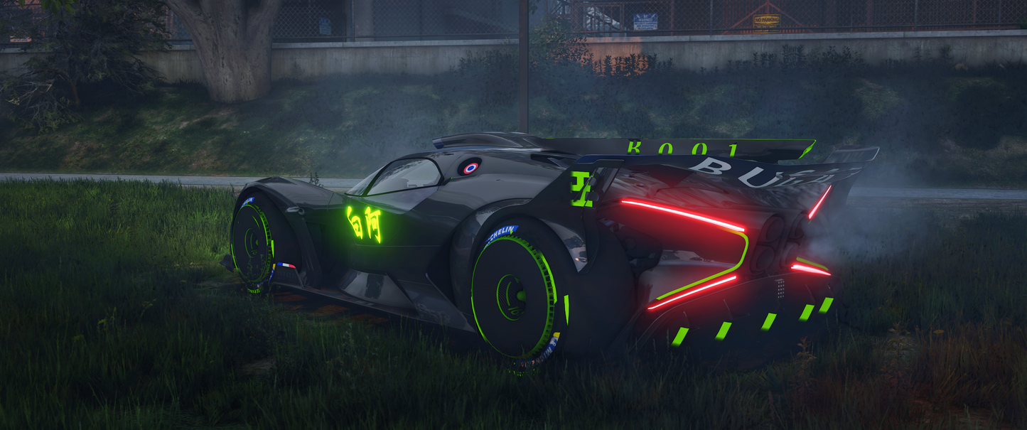 Bugatti Bolide GT [Dinamic Lights]