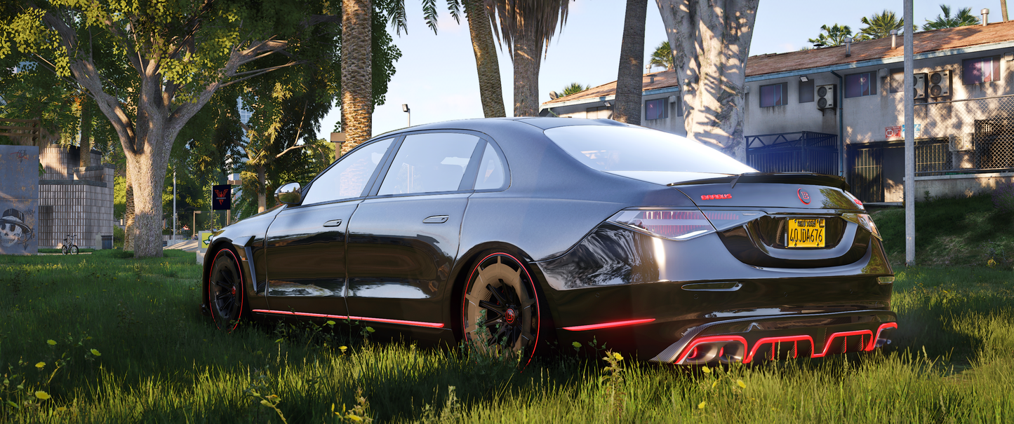 [Non ELS] Mercedes Brabus S850cc [Dinamic Lights]