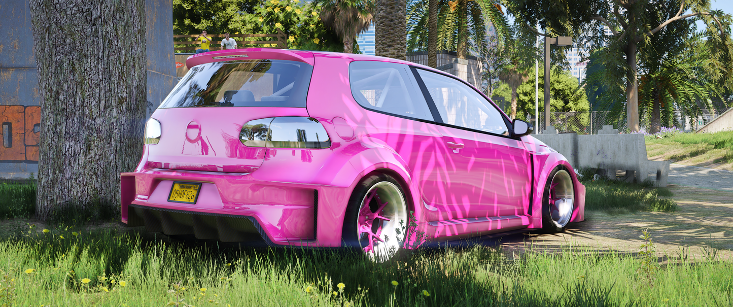 (Debadged) Widebody Volkswagon MK6 Turbo