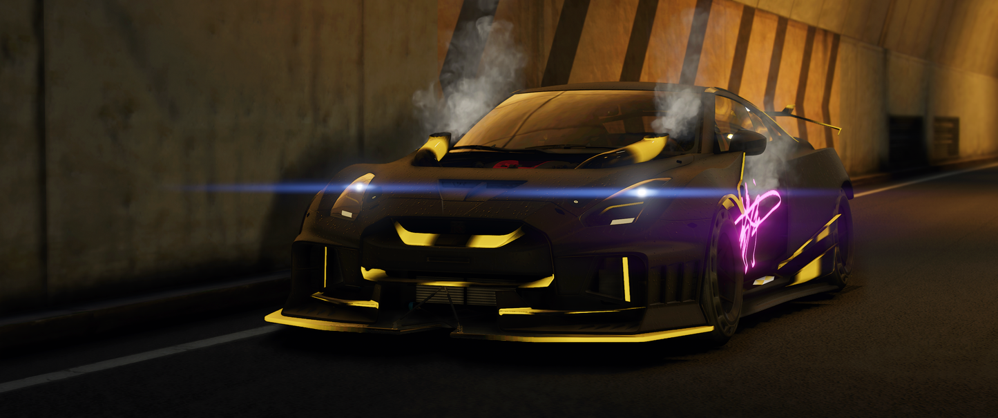 Nissan R35 BOSS [Dinamic Lights]