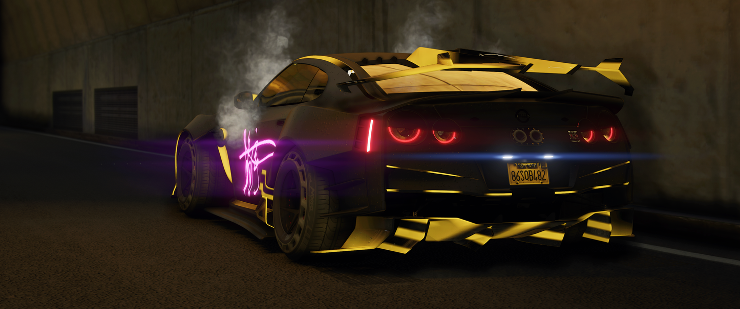 Nissan R35 BOSS [Dinamic Lights]