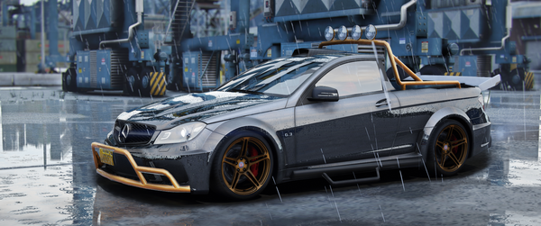 Mercedes C63 Pickup