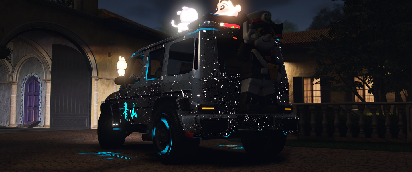 Mercedes G900 Rocket Shin [Dinamic Lights]