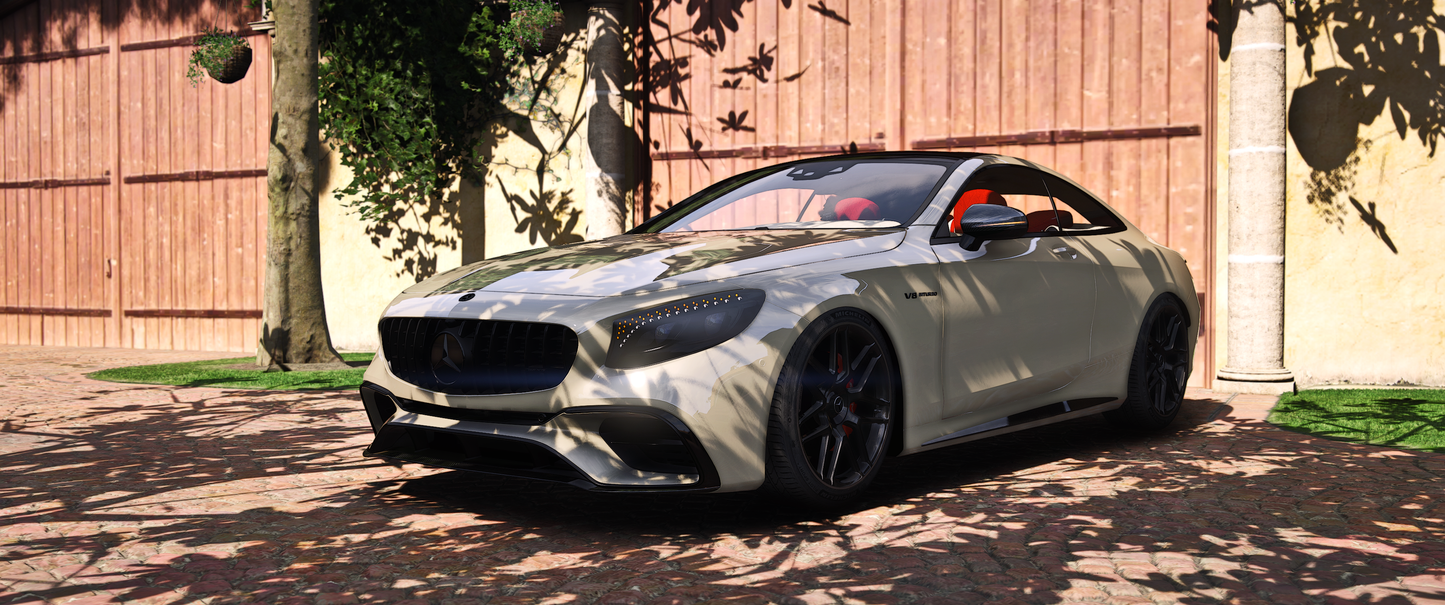 Mercedes Benz S63 Coupe Tuned