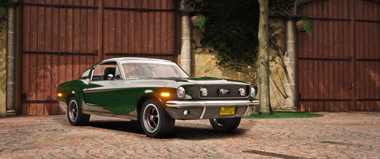 Ford Mustang Bullit Vert 1967