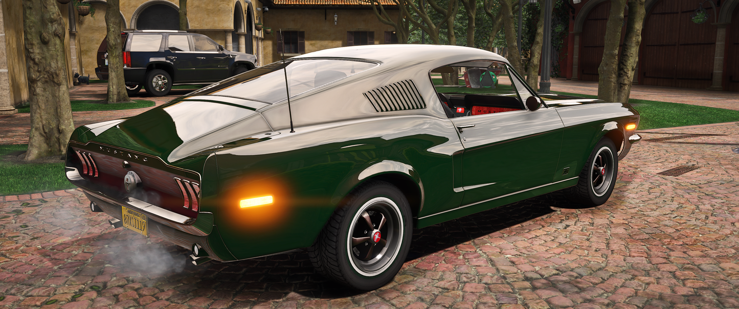 Ford Mustang Bullit Vert 1967