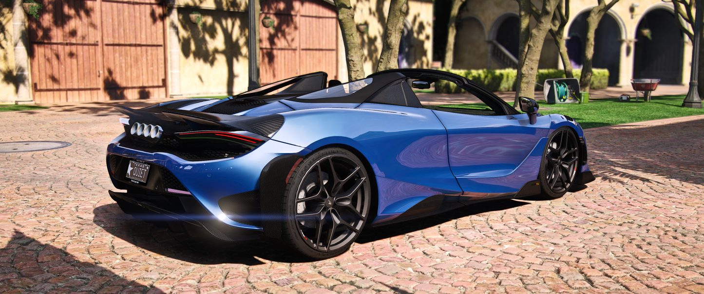 Custom Tuned McLaren 765 Spider