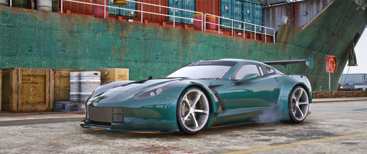 Chevrolet Corvette C7 GT [Dinamic Lights]