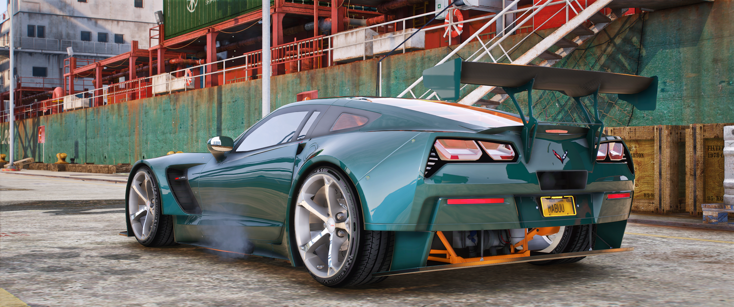 Chevrolet Corvette C7 GT [Dinamic Lights]