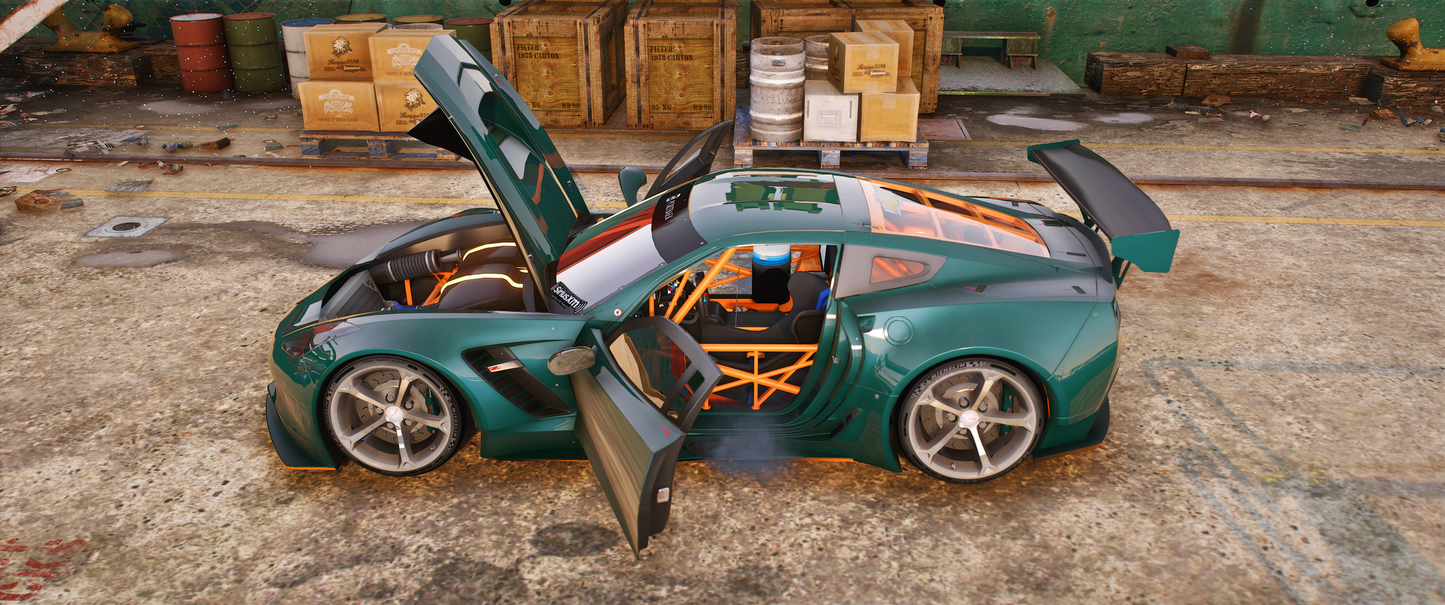 Chevrolet Corvette C7 GT [Dinamic Lights]