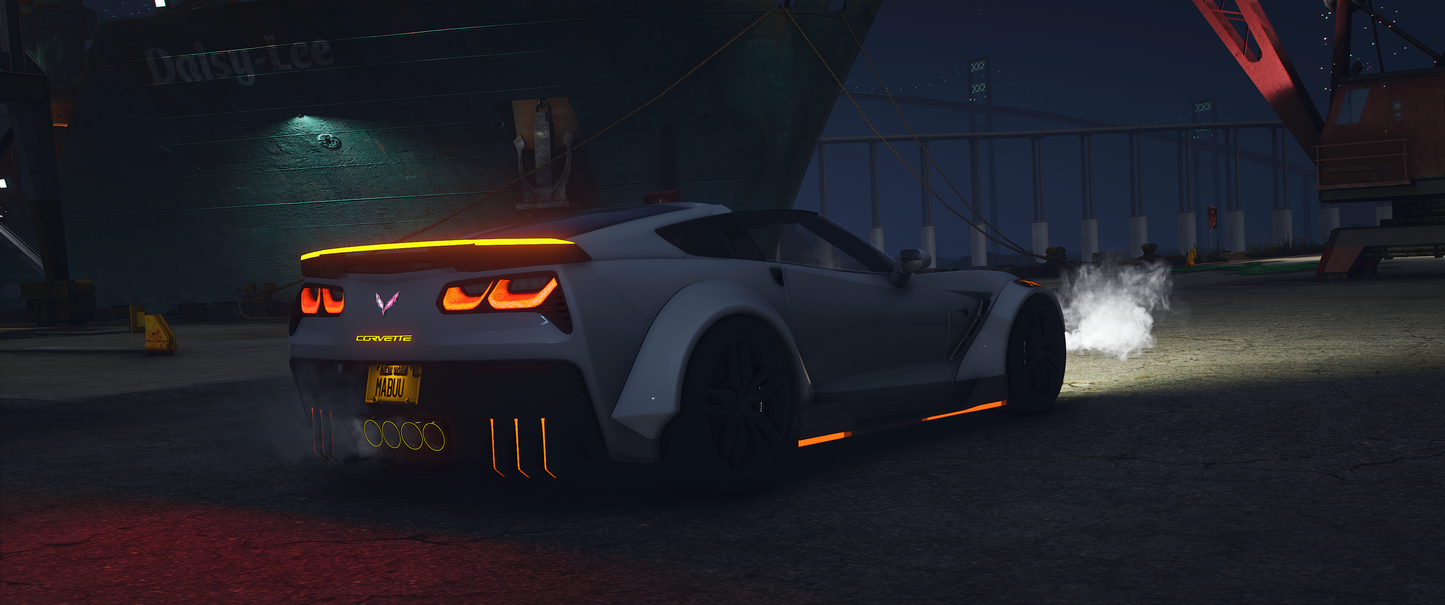 Chevrolet Corvette C7 Roadster [Dinamic Lights]