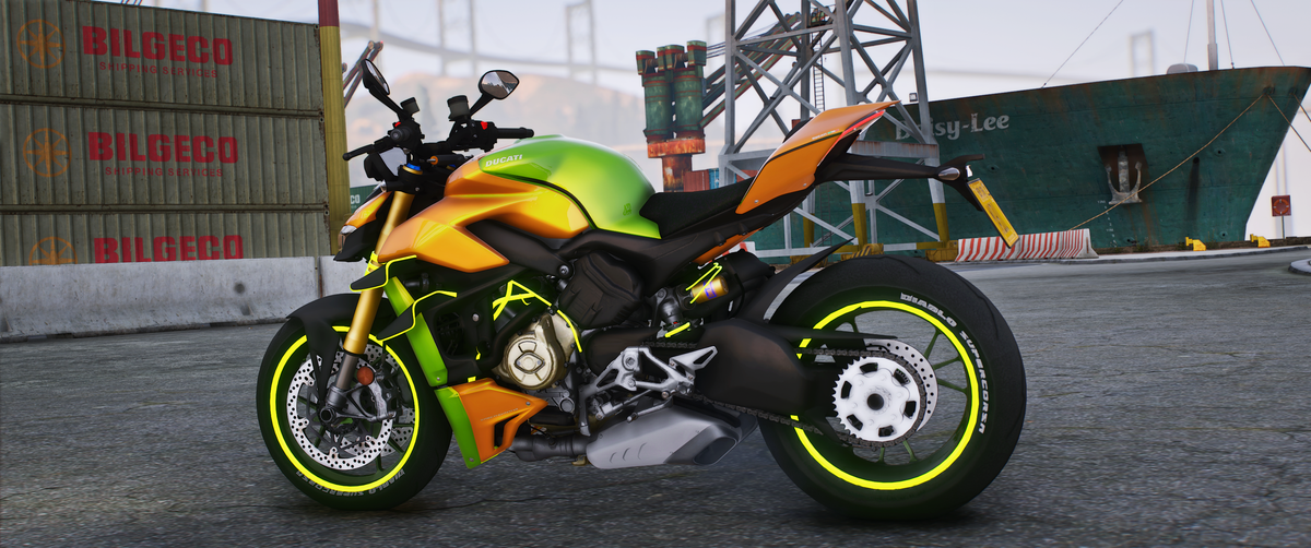 (Debadged) Ducati V4S StreetFighter [Dinamic Lights]