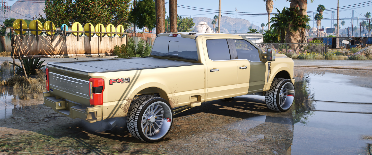 Ford F350 Platinum Fx4