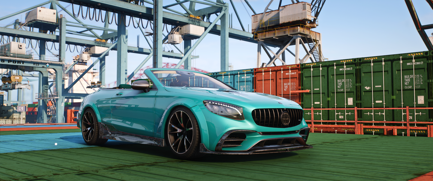 2020 Mercedes S63 AMG Convertible [Animation Roof]