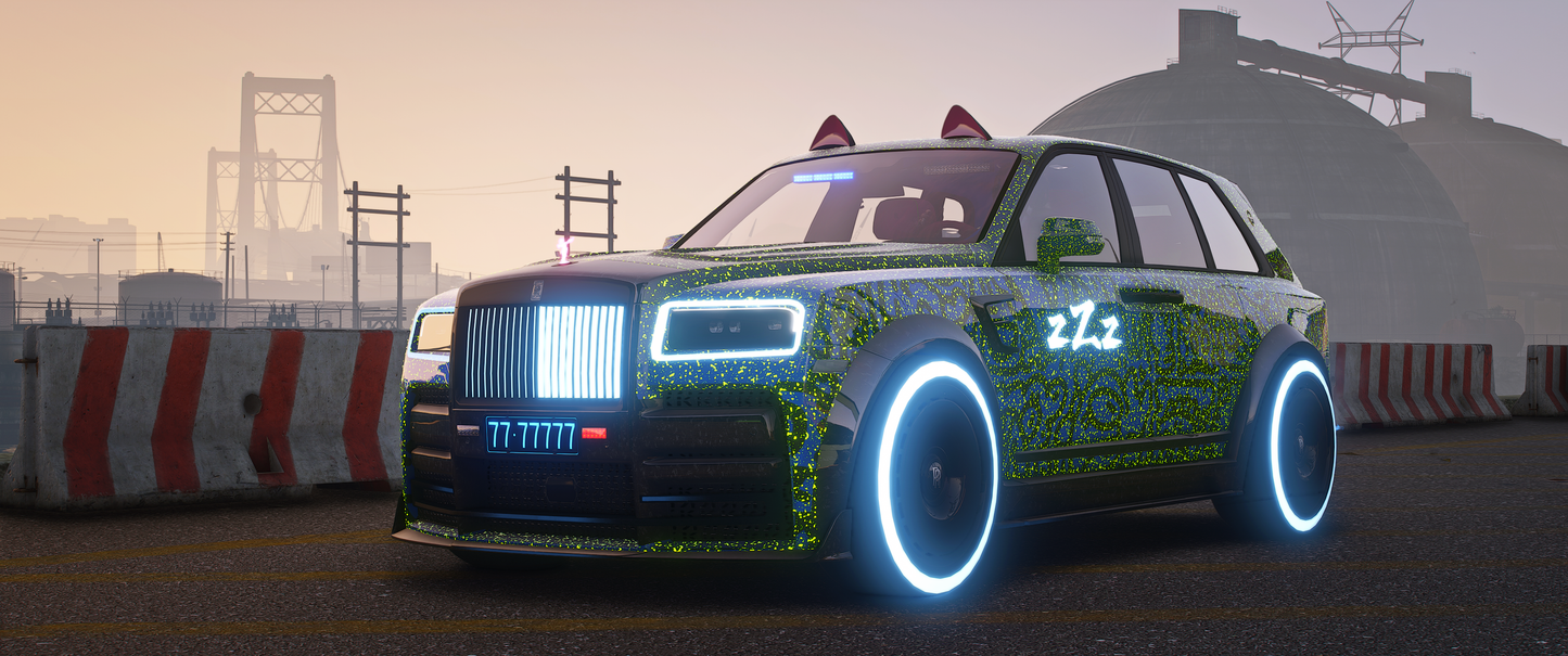 Rolls Royce Cullinan Mansory Super Star [Dinamic Lights]