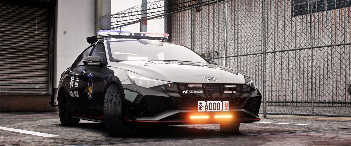 [ELS] 2022 Hyundai Elantra N Police