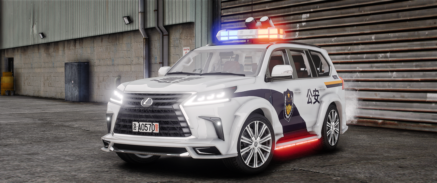 [ELS] 2018 Lexus LX570 National Police