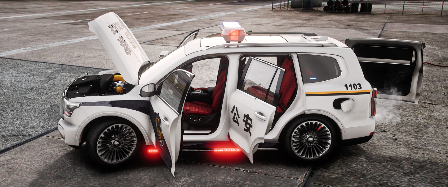 [ELS] 2022 New Tank 500 Police Dual-Police Edition