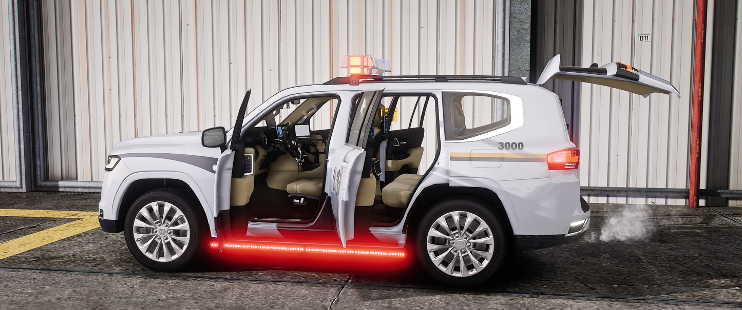 [ELS] 2022 Toyota Land Cruiser 300 Police Edition