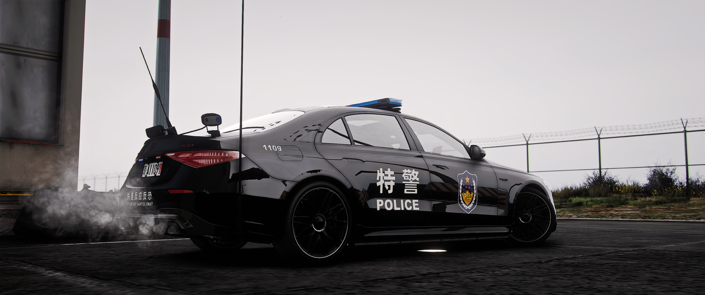 [ELS] 2023 Mercedes S63 AMG Police Edition