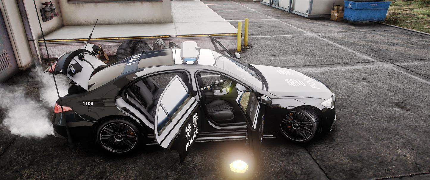 [ELS] 2023 Mercedes S63 AMG Police Edition