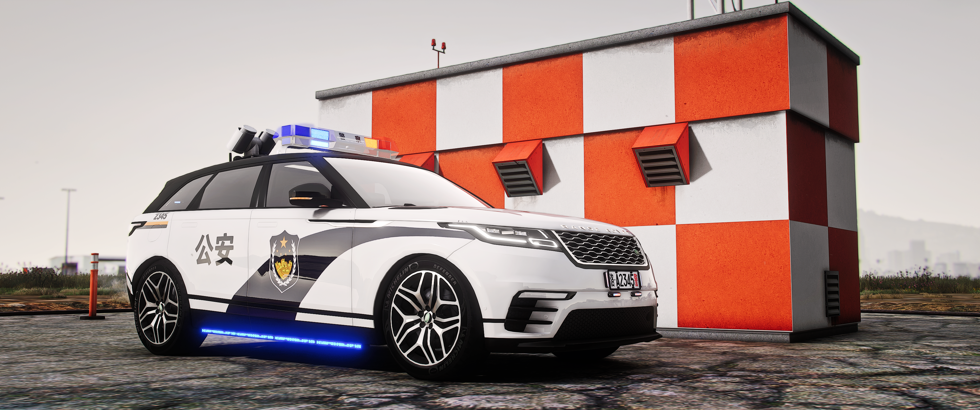 [ELS] 2019 Land Rover Range Rover Velar National Police – Fivem Dealership