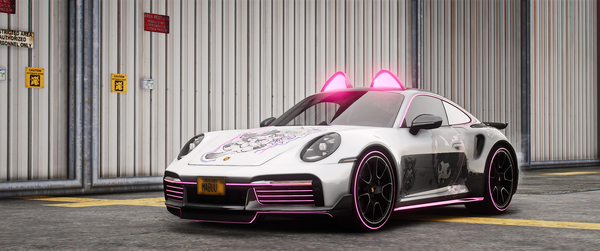 Porsche Turbo-S 911 Kuromi [Dinamic Lights]