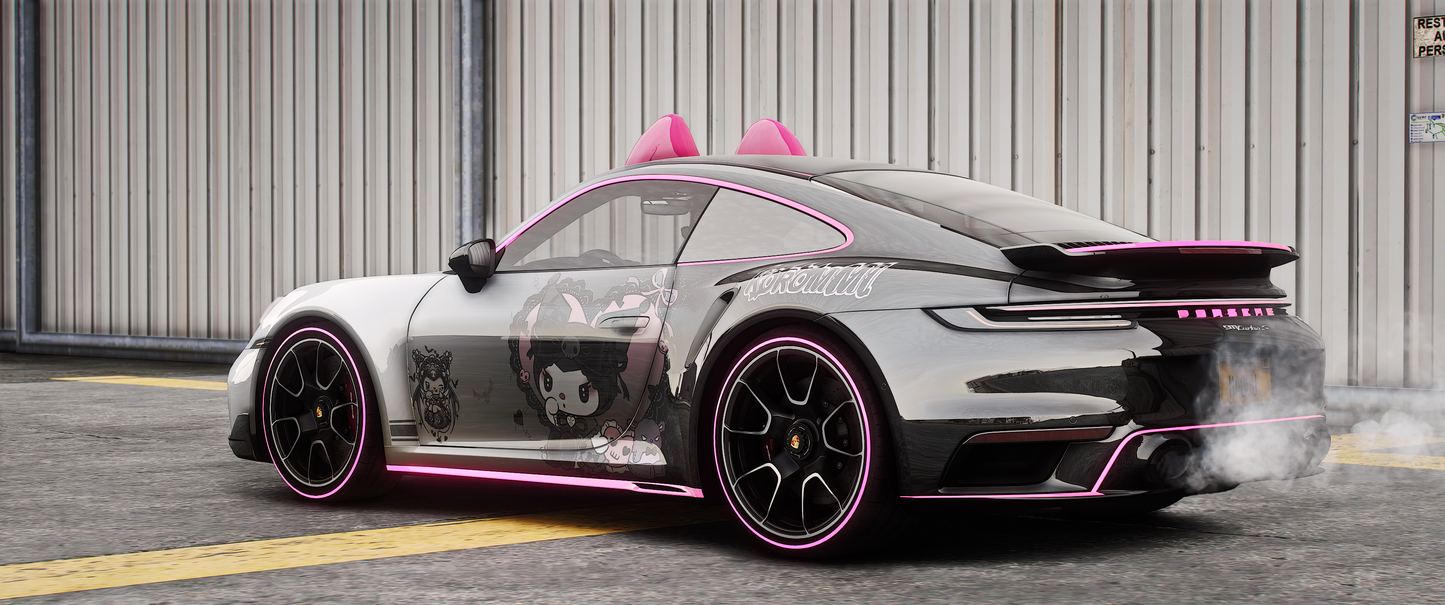 Porsche Turbo-S 911 Kuromi [Dinamic Lights]