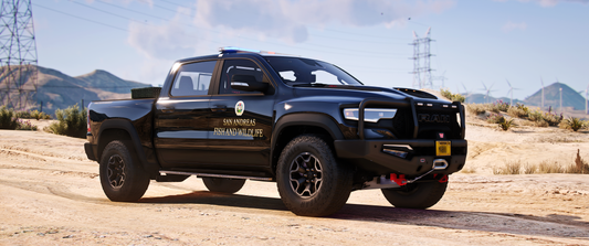 [Non ELS] Police 2023 DODGE RAM TRX - SAN ANDREAS FISH AND WILDLIFE