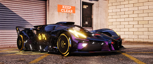 Bugatti Bolide Fire Meteor [Dinamic Lights]
