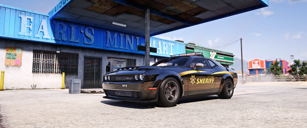 [Non ELS] Police Dodge Challenger Demon Sheriff