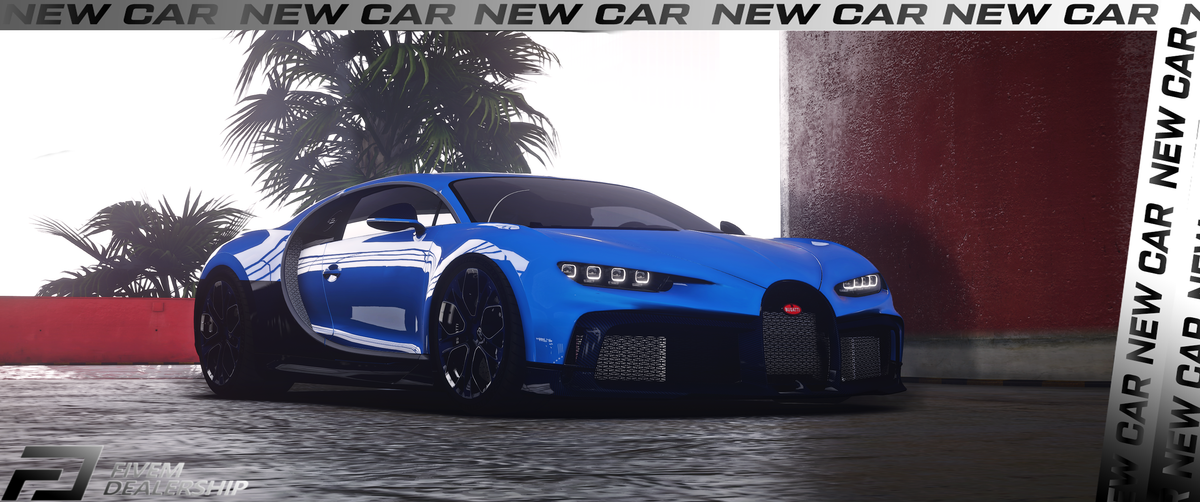 Bugatti Chiron Profile 2022 [Animated Roof]