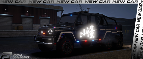 Mercedes G900 6x6 [Dinamic Lights]