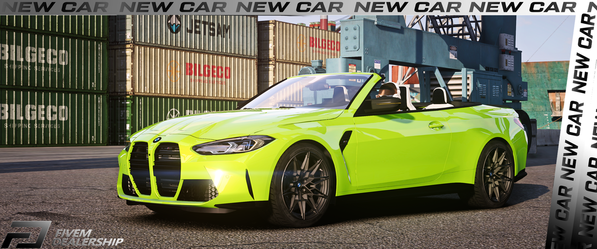 2023 BMW M4 Convertible [Animation roof]