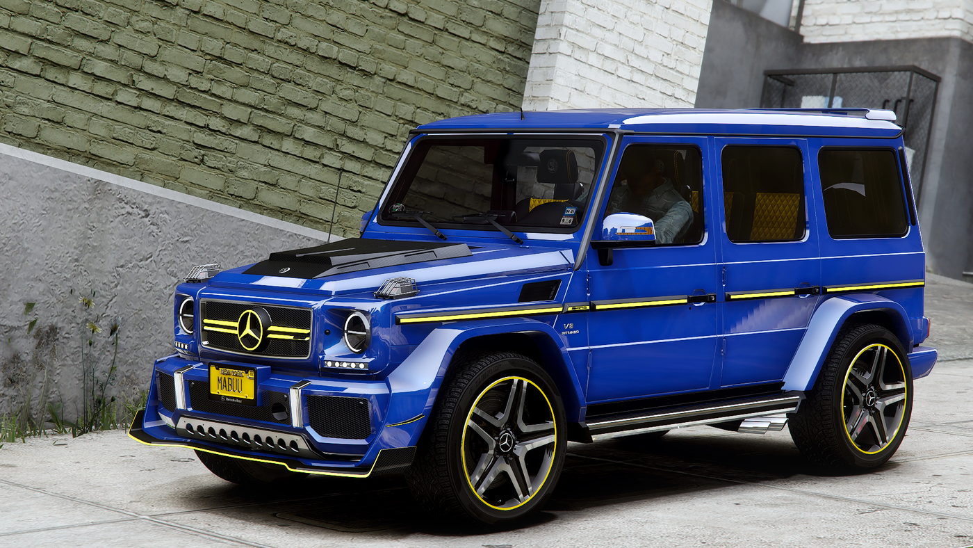 Mercedes G63 Beast Edition [Animated Lights]