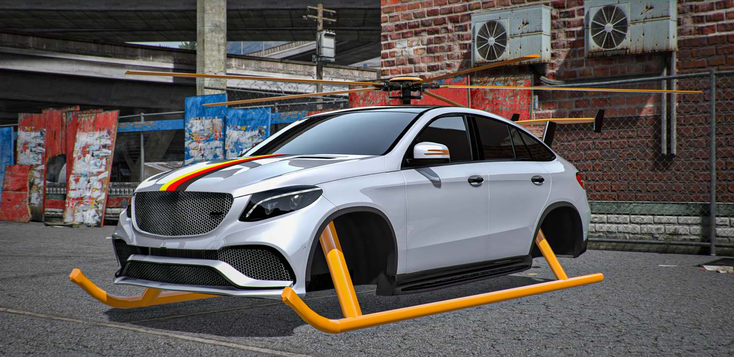 (Debadged) Mercedes GLE Heli