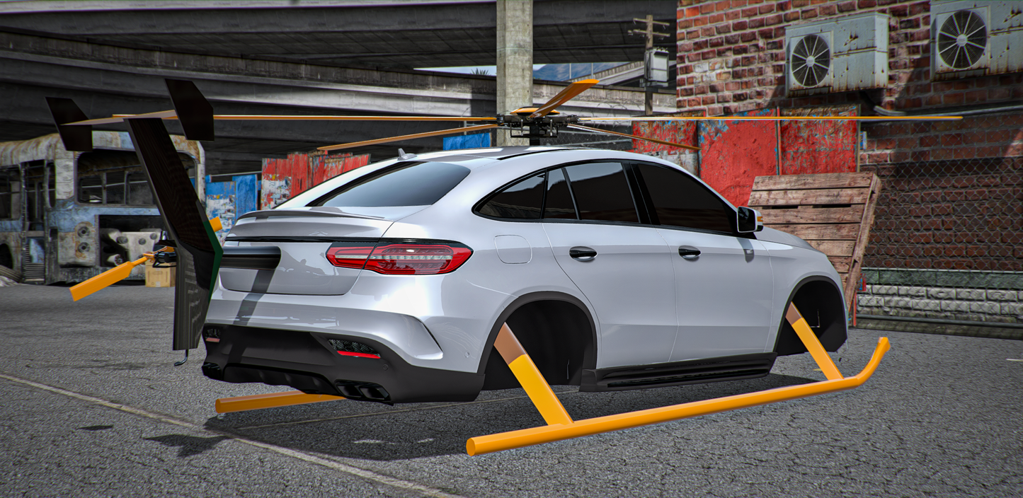 (Debadged) Mercedes GLE Heli