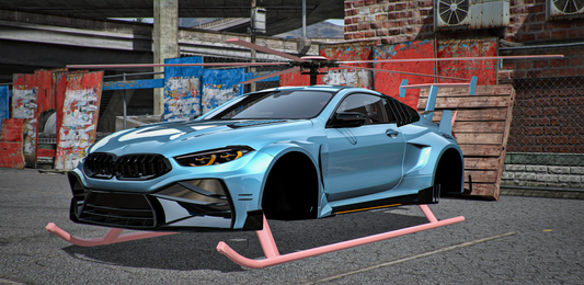 (Debadged) BMW M8 Shookz Heli