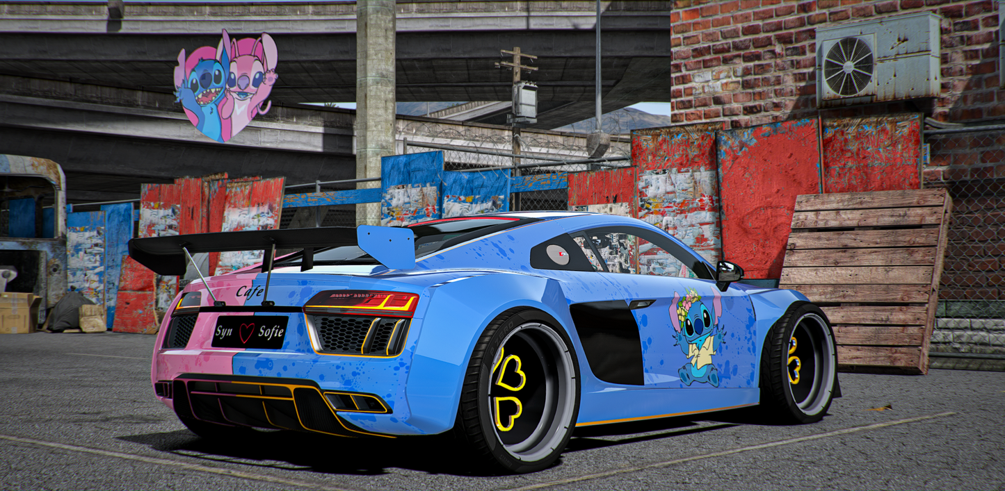 Audi R8 Stitch & Angel Livery