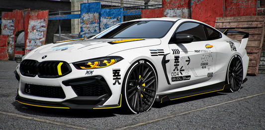 BMW M8 RK Kit (4 Liveries)