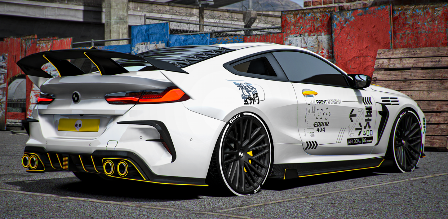 BMW M8 RK Kit (4 Liveries)