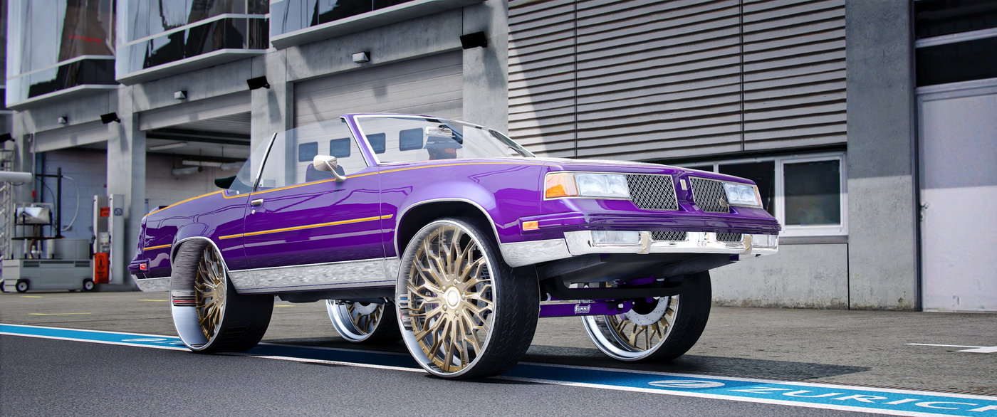 Tiarra Luxury Grilles Oldsmobile Cutlass on Rucci Forged