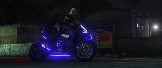 Agony Honda RC213V Venom FiveM bike mod with dynamic lights