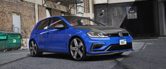 Akrapovic Volkswagen Golf VII R 2018 FiveM vehicle mod
